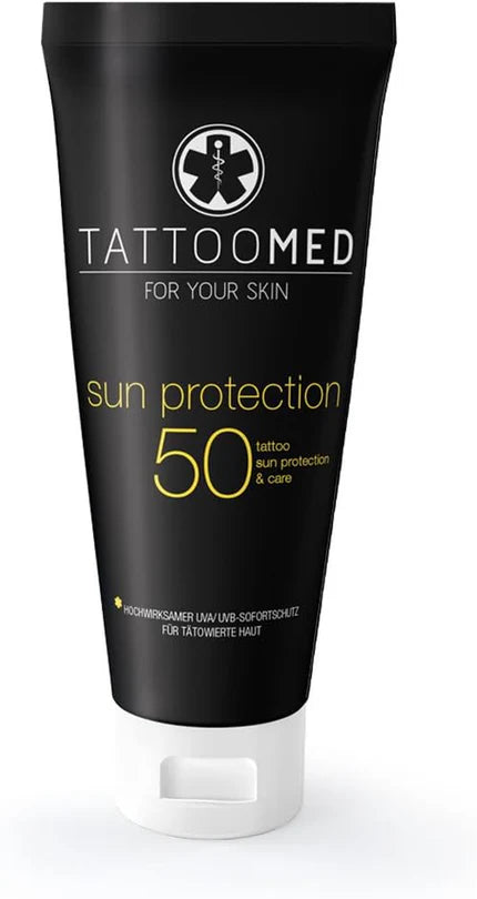 Crème Solaire Sun Protection SPF50 (Protection Des Tatouages)